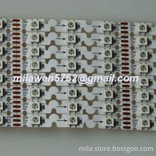 SMD 5050 RGB built in sk6812 ic led bendable digital strip,sk6812 s type led strip